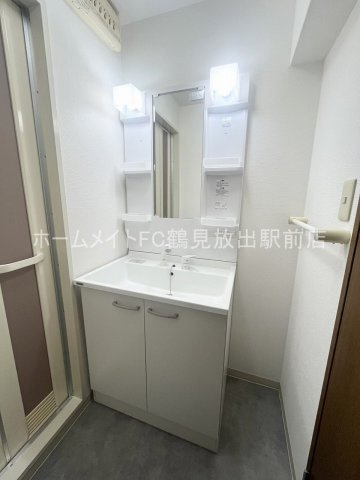 大阪市鶴見区今津中１丁目の賃貸マンションの独立洗面台