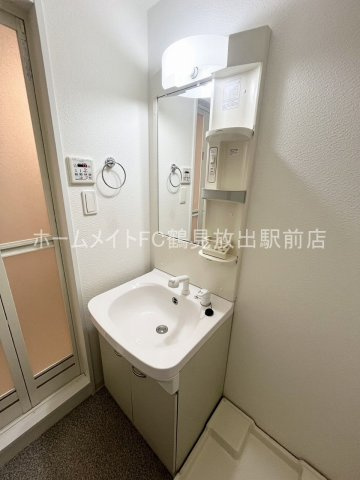 大阪市鶴見区鶴見４丁目の賃貸マンションの独立洗面台