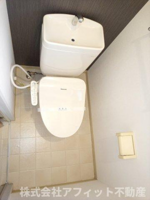 【トイレ】 | メゾンティアラ A棟 | 温水洗浄暖房便座