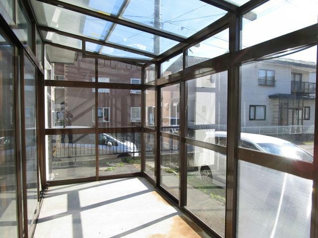 住之江町12-8貸家のバルコニー