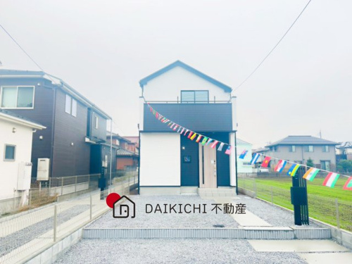 桶川市末広7期　GRAFARE DESIGN　新築戸建　全2棟　1号棟の画像
