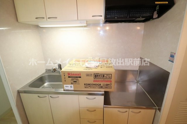 大阪市鶴見区茨田大宮２丁目の賃貸マンションのキッチン