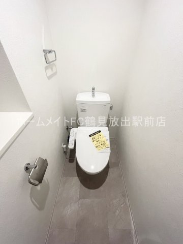 大阪市鶴見区今津中１丁目の賃貸マンションのトイレ