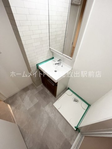 大阪市鶴見区今津中１丁目の賃貸マンションの洗面所