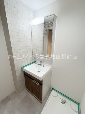 大阪市鶴見区今津中１丁目の賃貸マンションの独立洗面台