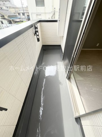 大阪市鶴見区今津中１丁目の賃貸マンションのバルコニー