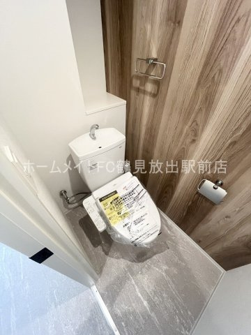 大阪市鶴見区今津中１丁目の賃貸マンションのトイレ