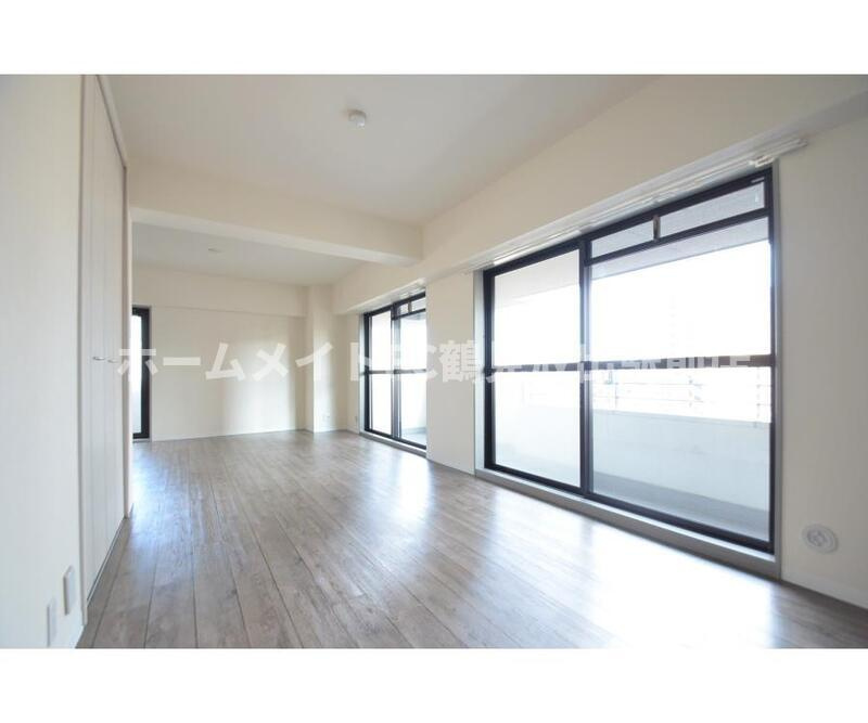 大阪市城東区今福東１丁目の賃貸マンションの居間・リビング