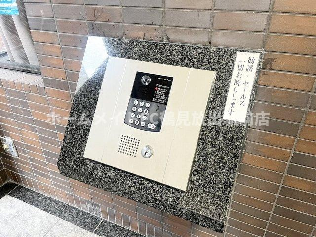 大阪市城東区今福東１丁目の賃貸マンションのセキュリティ