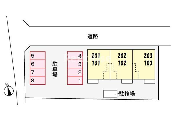 ノブリスタウン稲沢の駐車場|駐車場