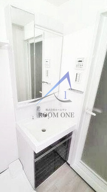 メディフィス千住大橋駅前の洗面所|洗面台です。