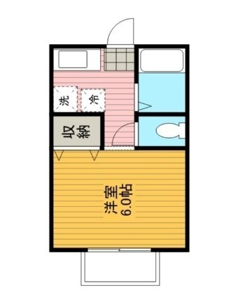 フローラ花俣の間取り