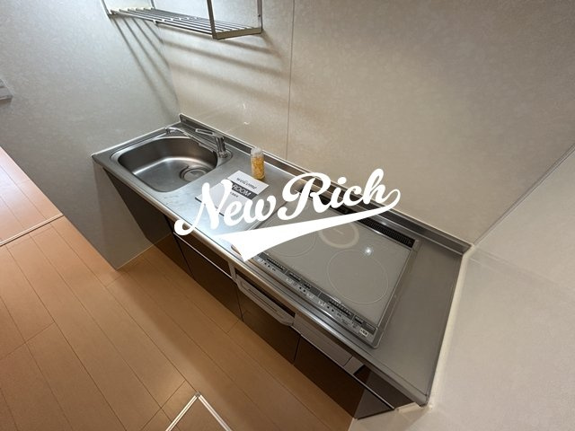 伊勢崎市今泉町１丁目のアパートのキッチン