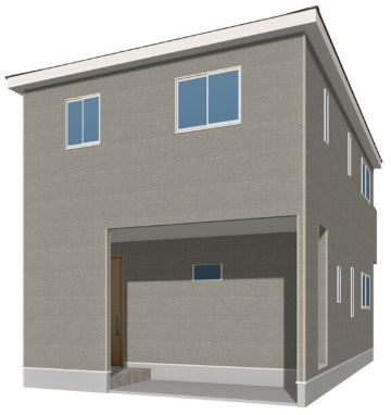 永楽町 第4　1号棟の外観パース