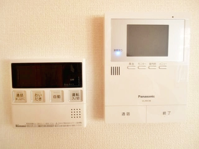 リバージュ清澄白河のセキュリティ|モニター付きインターホンです。