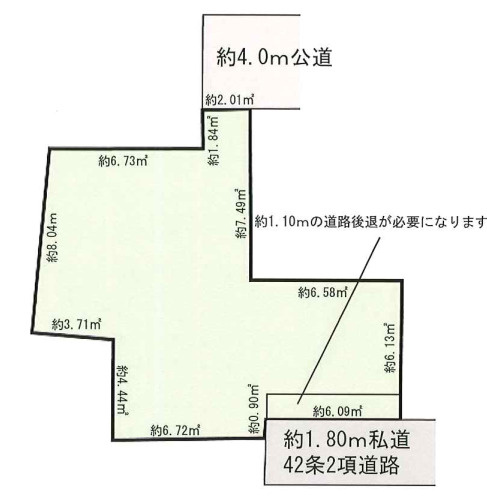 売地／富士見市鶴瀬東２丁目