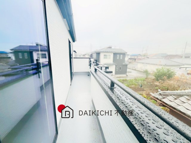 【バルコニー】 | 桶川市末広7期　GRAFARE DESIGN　新築戸建　全2棟　2号棟