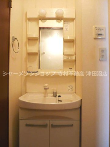 フラットフィールドの洗面所