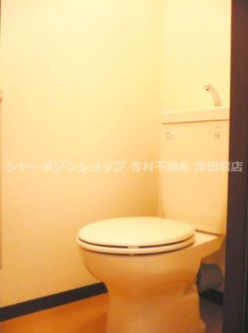 フラットフィールドのトイレ