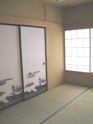 遠野市穀町の一戸建ての和室