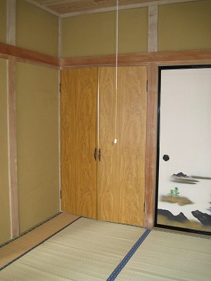 遠野市穀町の一戸建ての収納