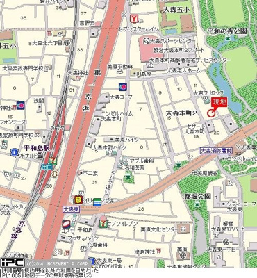 【地図】 | ＧＣ大森本町