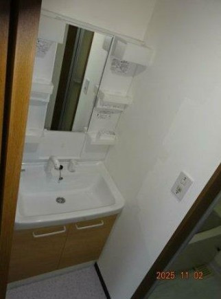 アイネプルメリアの洗面所