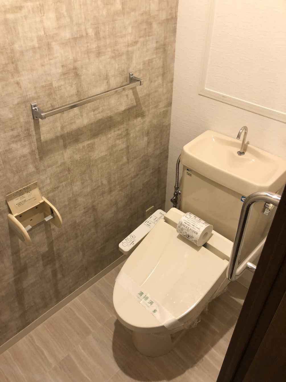 リアンジェ泉大津のトイレ|落ち着いたトイレです