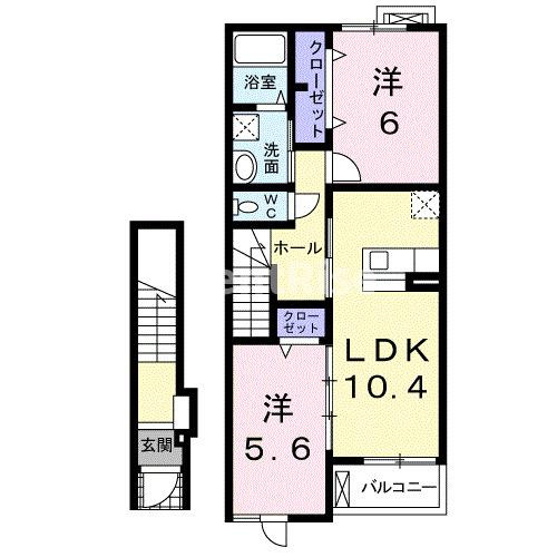 アルモニーの間取り|間取図