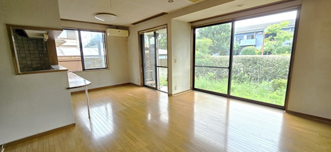 下野市祇園１丁目　戸建の居間・リビング
