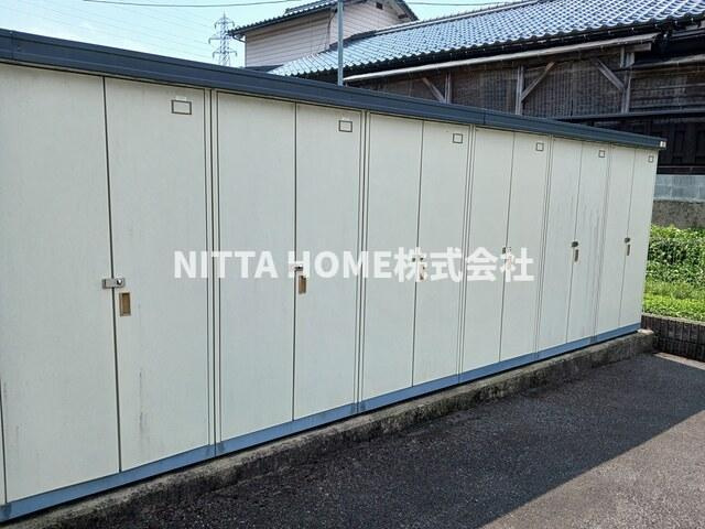 ソアーヴェのその他共用部分|外部トランクは無料で使用OK(*^^)