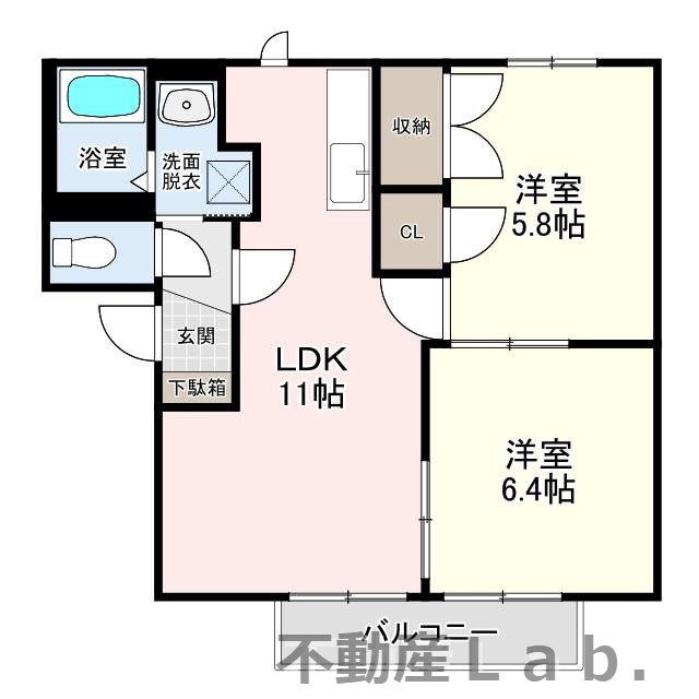 セントレージTMRの間取り