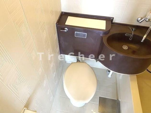 トクスケマンションのトイレ