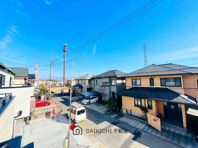 【展望】 | 桶川市末広8期　GRAFARE DESIGN　新築戸建　全3棟　2号棟
