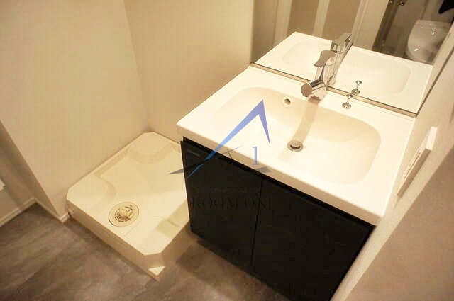 スタンズ門前仲町の洗面所|洗面台です。