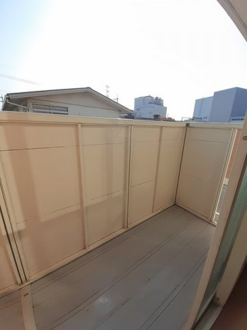ニューシティオオタＡのバルコニー