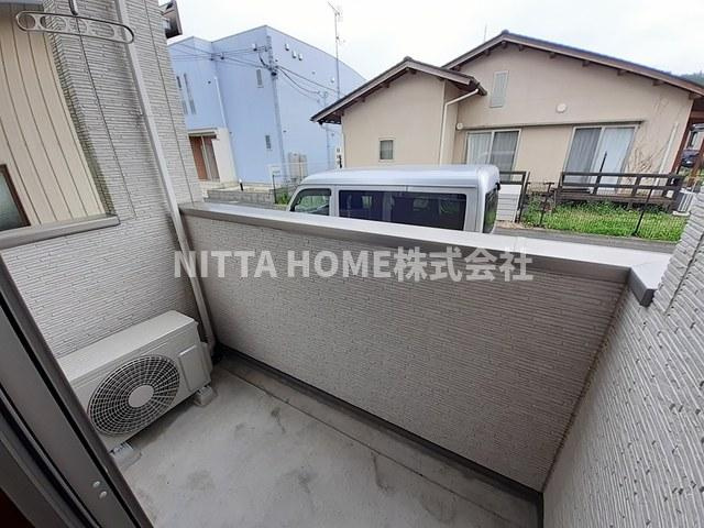 サンシャインⅠのバルコニー|バルコニースペースです＊