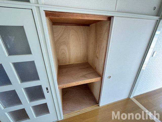 津久野南６号棟の収納