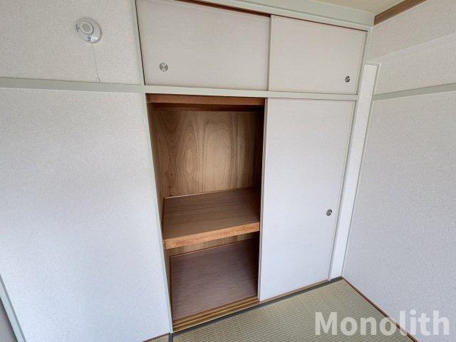 津久野南６号棟の収納