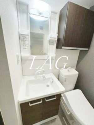【洗面所】 | グラシア長津田 | 独立洗面台です。