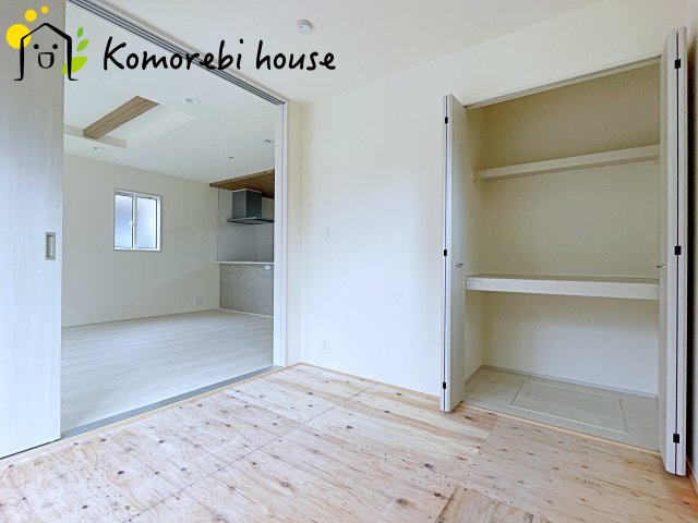 上尾市上　11期　新築一戸建て　ブルーミングガーデン　01の和室|26.2.26　撮影済み