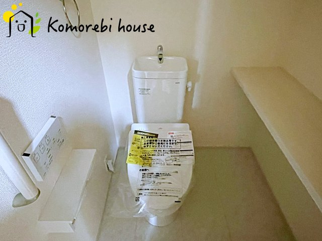 上尾市上　11期　新築一戸建て　ブルーミングガーデン　01のトイレ|26.2.26　撮影済み