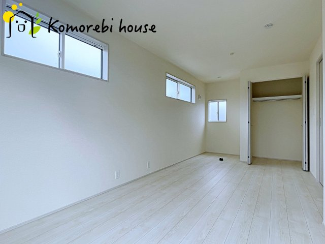 上尾市上　11期　新築一戸建て　ブルーミングガーデン　01の寝室|26.2.26　撮影済み