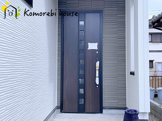 上尾市上　11期　新築一戸建て　ブルーミングガーデン　01の玄関|26.2.26　撮影済み