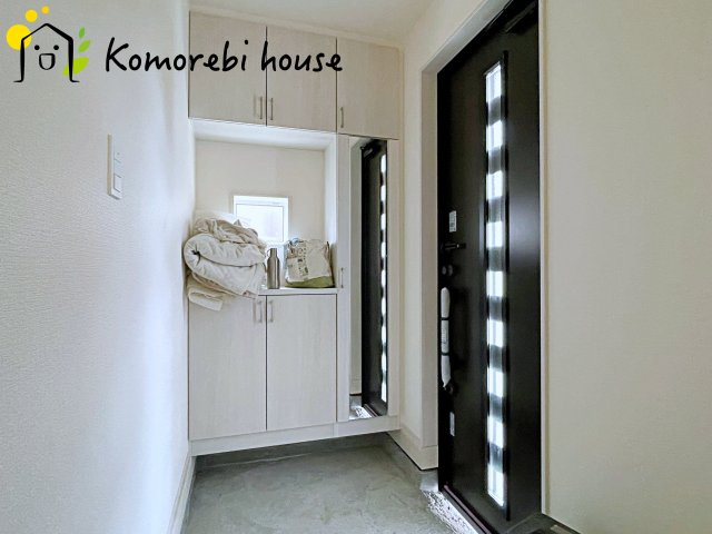 上尾市上　11期　新築一戸建て　ブルーミングガーデン　01の玄関|26.2.26　撮影済み