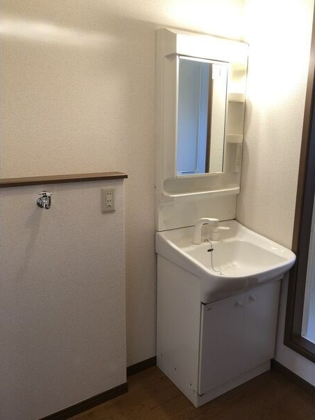 エスペランス A棟の洗面所