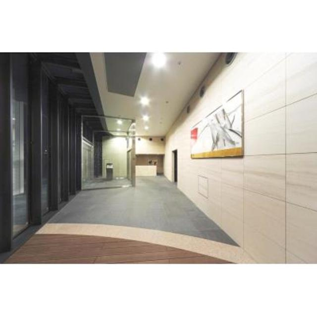 パークキューブ目黒タワーのエントランス|ゆとりのあるエントランスです