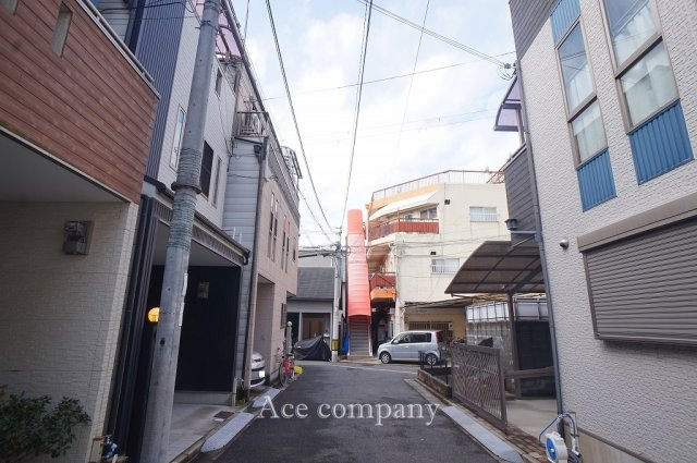 【前面道路含む現地写真】 | 平野区平野本町4丁目 | 【前面道路：幅員約4ｍ】