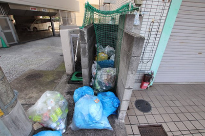 【その他共用部分】 | パウゼ河内長野駅前 | 敷地内ゴミ置き場