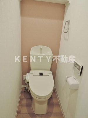 【トイレ】 | フェリーチェ梅屋敷Ⅱ | シンプルで使いやすいトイレです